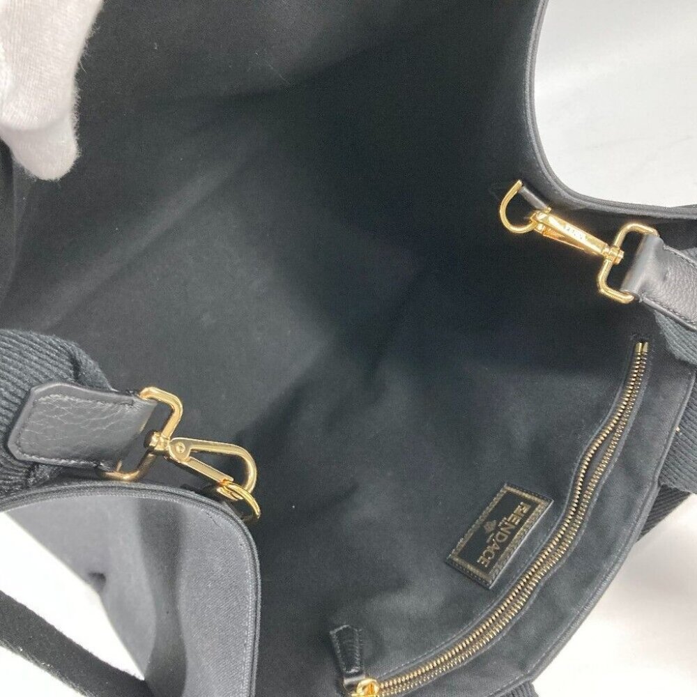 FENDI VERSACE collaboration FENDACE 2WAY Tote Bag Crossbody Shoulder Bag - Picture 9 of 12